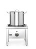 Taboret indukcyjny o dużej mocy, HENDI, 400V/5000W, 422x400x(H)366mm