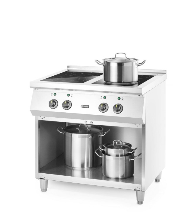 Kuchenka indukcyjna z 4 polami grzewczymi, HENDI, 400V/17000W, 800x720x(H)854mm