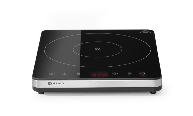 Kuchenka indukcyjna 2000, HENDI, Kitchen Line, 230V/2000W, 295x400x(H)42mm
