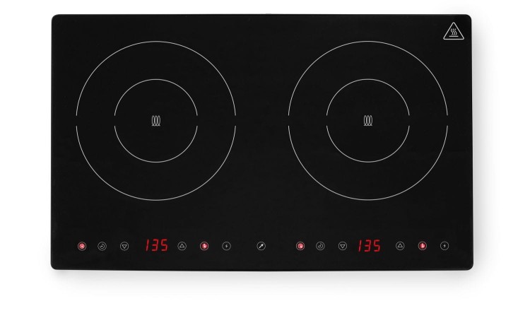 Kuchenka indukcyjna podwójna, HENDI, Kitchen Line, 230V/3500W, 608x405x(H)54mm