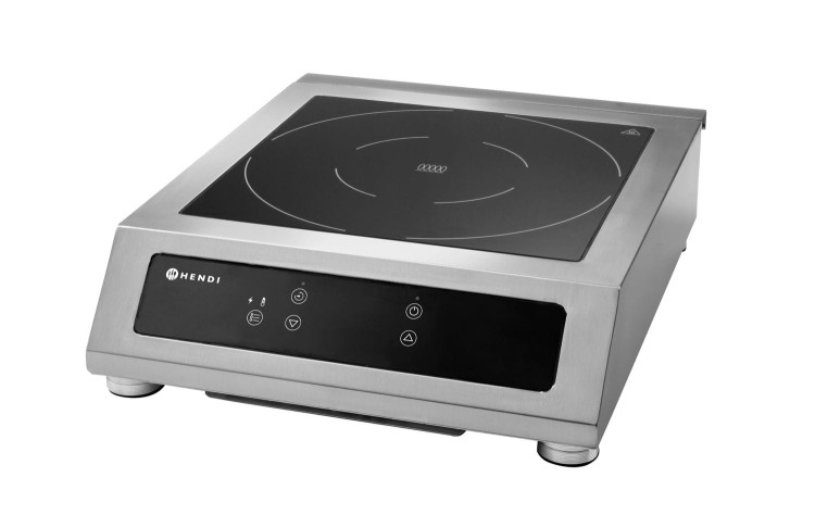 Kuchenka indukcyjna 3500 D XL, HENDI, Profi Line, 230V/3500W, 390x490x(H)120mm