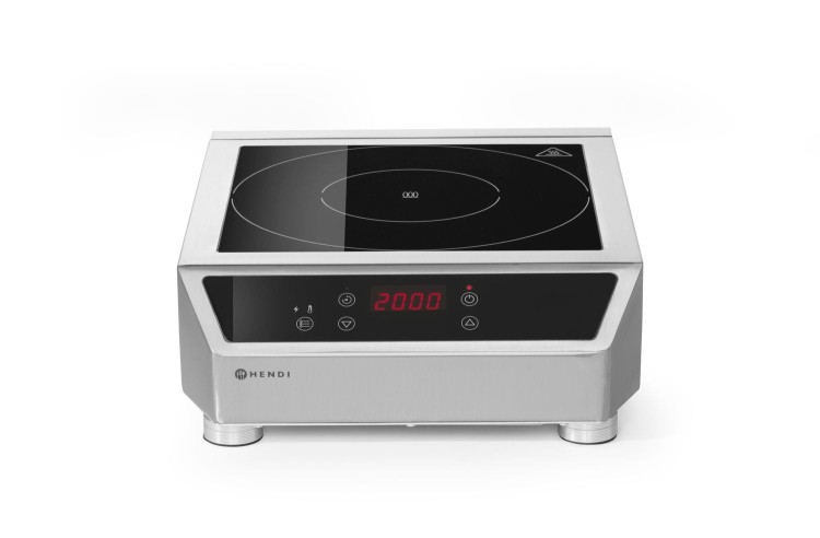 Kuchenka indukcyjna 3500 D, HENDI, Profi Line, 230V/3500W, 342x431x(H)116mm