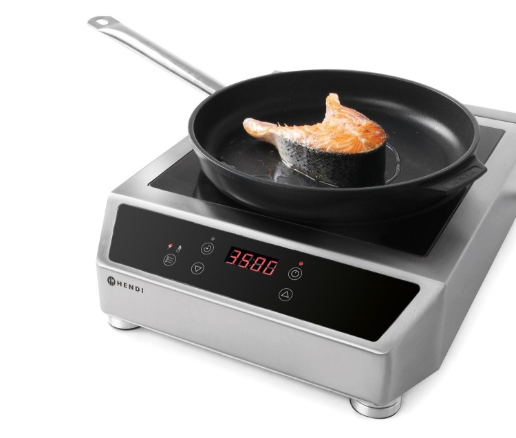 Kuchenka indukcyjna 3500 D, HENDI, Profi Line, 230V/3500W, 342x431x(H)116mm