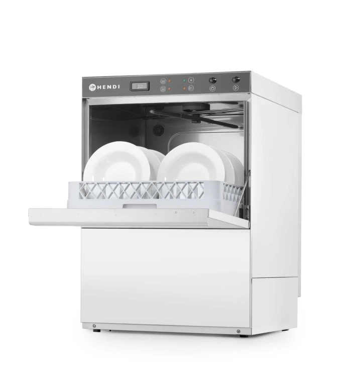 Zmywarka do naczyń 50x50 – sterowana elektromechanicznie, HENDI, 230V/3600W, 600x570x(H)830mm