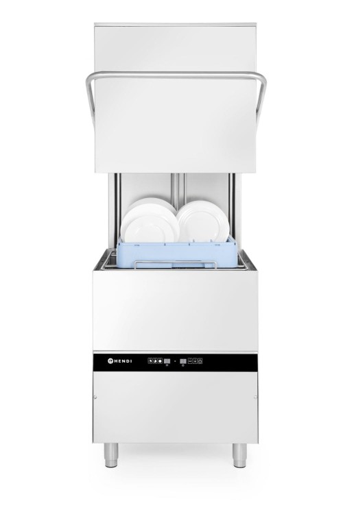 Zmywarka kapturowa do naczyń – sterowana elektronicznie, HENDI, 750x880x(H)1412mm