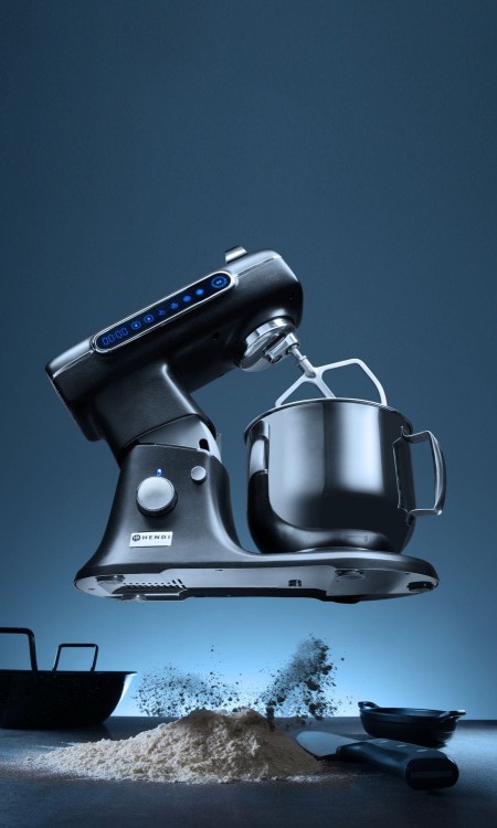 Blackbolt mikser planetarny HENDI, HENDI, 7L, czarny, 220-240V/1500W, 460x310x(H)379mm