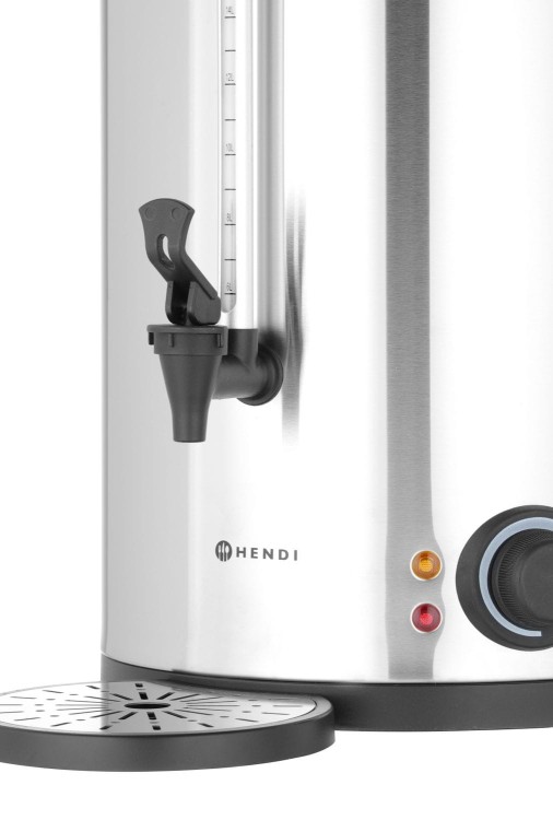 Warnik do wody o podwójnych ściankach, HENDI, Ok. 60 filiżanek w 40 min., 9L, 220-240V/1500W, 340x315x(H)430mm