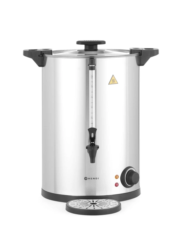 Warnik do wody o podwójnych ściankach, HENDI, ≈ 120 filiżanek w 37 min., 17L, 220-240V/2500W, 415x382x(H)480mm