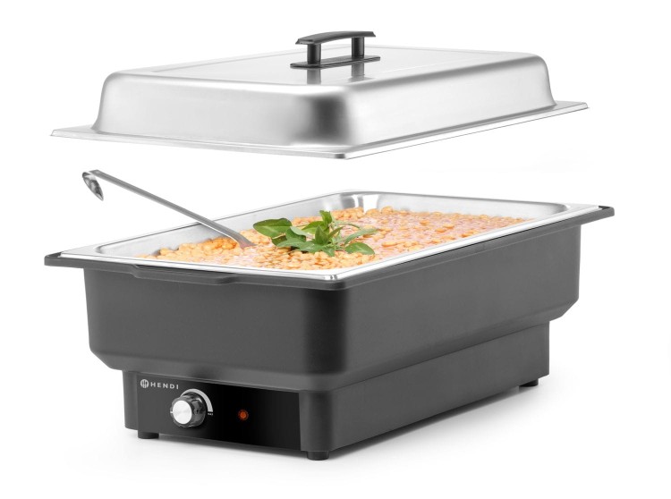 Podgrzewacz elektryczny Tellano, HENDI, Kitchen Line, GN 1/1, 9L, 220-240V/900W, 575x349x(H)278mm