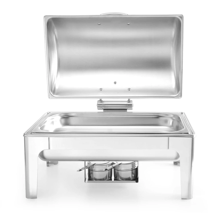 Podgrzewacz na pastę GN 1/1 polerowany na wysoki połysk, HENDI, Profi Line, 9L, 570x405x(H)320mm