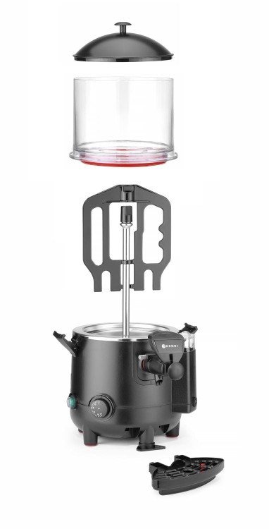 Podgrzewacz do czekolady, HENDI, 5L, 230V/1006W, 440x360x(H)471mm