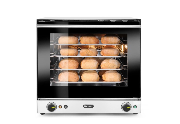 Piec konwekcyjny z nawilżaniem H90S, HENDI, 230V/2670W, 595x595x(H)570mm