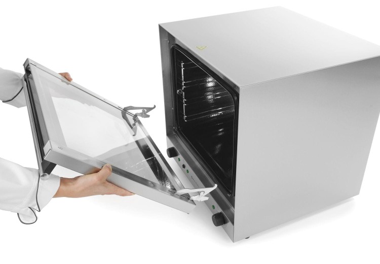 Piec konwekcyjny z nawilżaniem H90S, HENDI, 230V/2670W, 595x595x(H)570mm