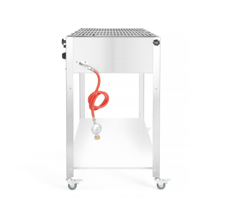 Grill gazowy Grill-Master Quattro, HENDI, 22kW, 1330x600x(H)920mm