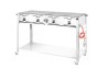 Grill gazowy Grill-Master Quattro, HENDI, 22kW, 1330x600x(H)920mm