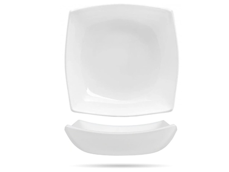 Talerz głęboki biały 20 cm QUADRATO LUMINARC