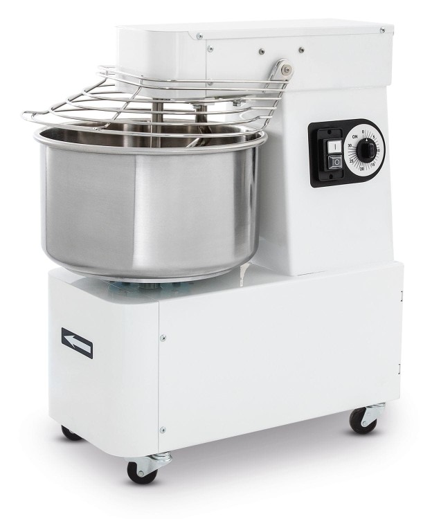 Miesiarka spiralna ze stałą głowicą i dzieżą, 22 l, Prismafood, 56 kg/h, 16L, 400V/750W, 378x690x(H)730mm
