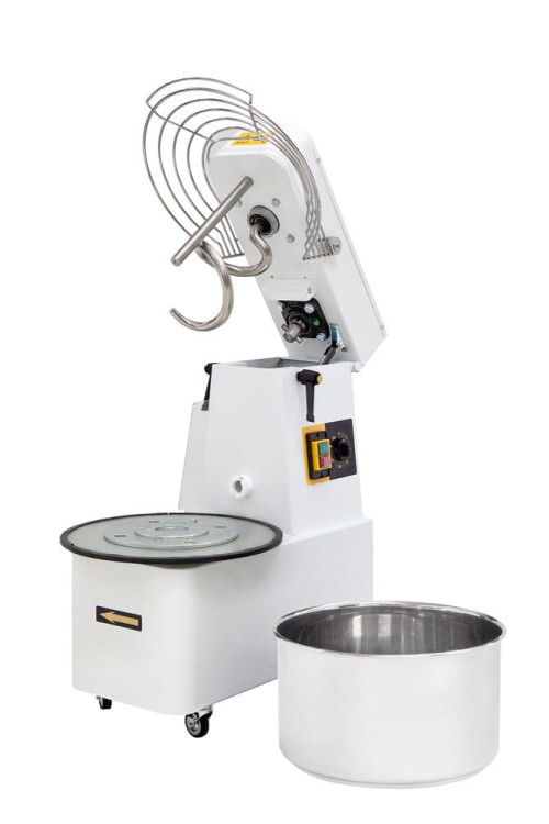 Miesiarka spiralna z wyjmowaną dzieżą o 2 prędkościach, 32 l, Prismafood, 88 kg/h, 32L, 400V/1700W, 435x750x(H)810mm