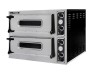 Piec do pizzy Basic 44, Prismafood, 2 komory, 400V/9400W, 975x814x(H)745mm