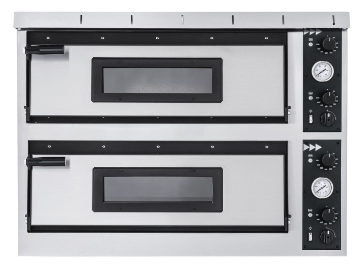 Piec do pizzy Plus XL, Prismafood, 2 komory, 400V/12000W, 1000x844x(H)745mm