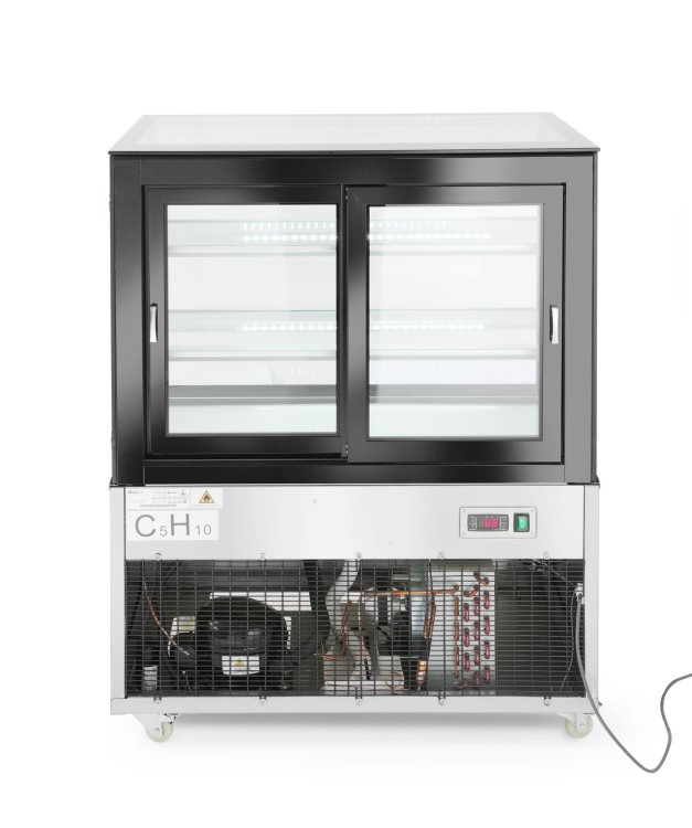 Witryna chłodnicza 2-półkowa, Arktic, 300L, 230V/480W, 994x677x(H)1230mm