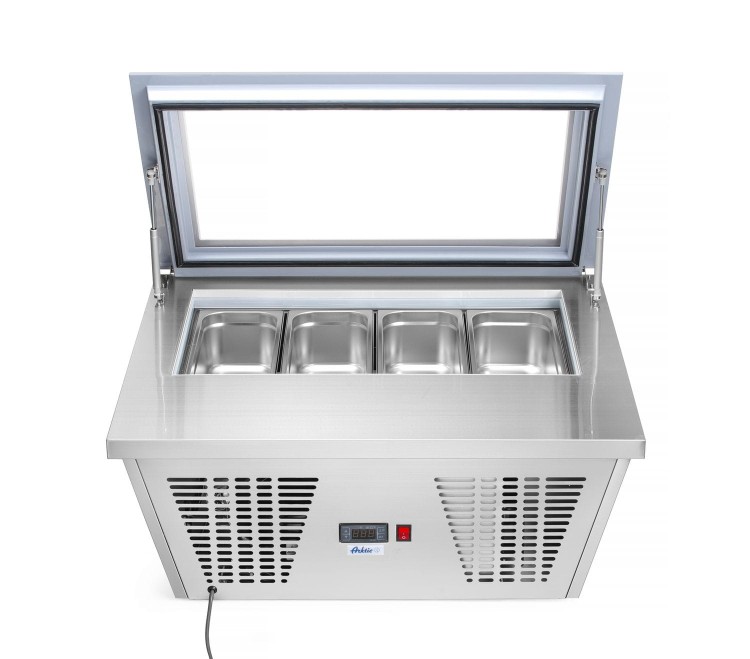 Witryna mroźnicza nastawna, Arktic, 220-240V/210W, 867x735x(H)373mm