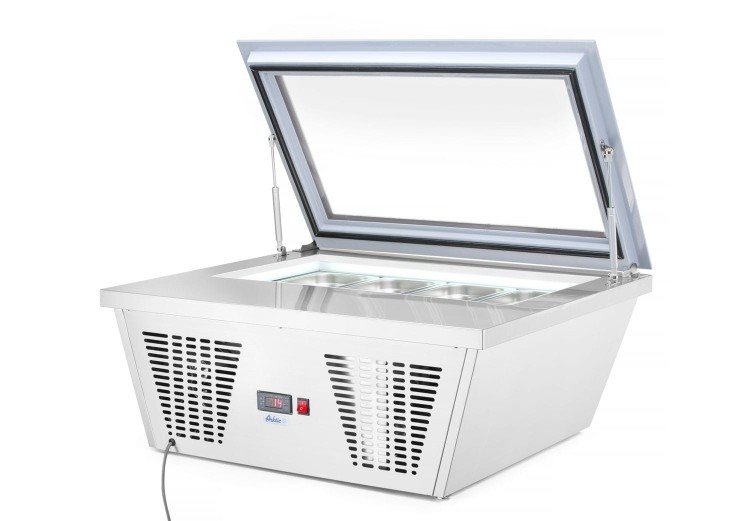 Witryna mroźnicza nastawna, Arktic, 220-240V/210W, 867x735x(H)373mm
