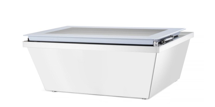 Witryna mroźnicza nastawna, Arktic, 220-240V/210W, 867x735x(H)373mm