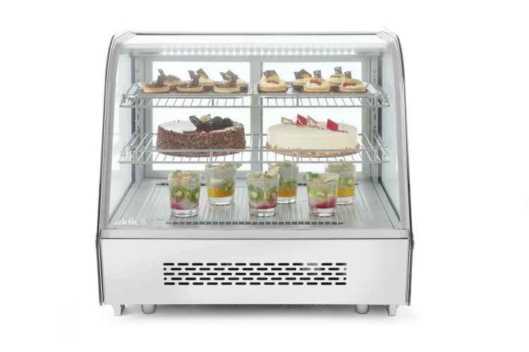 Witryna chłodnicza nastawna, Arktic, 120L, 230V/160W, 707x570x(H)680mm