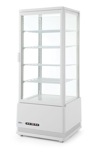 Witryna chłodnicza nastawna, 98 l, Arktic, biały, 230V/210W, 444x397x(H)1100mm