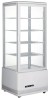 Witryna chłodnicza nastawna, 98 l, Arktic, biały, 230V/210W, 444x397x(H)1100mm