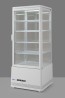 Witryna chłodnicza nastawna, 98 l, Arktic, biały, 230V/210W, 444x397x(H)1100mm