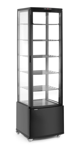 Witryna chłodnicza, 270 l, Arktic, czarny, 230V/290W, 556x526x(H)1913mm