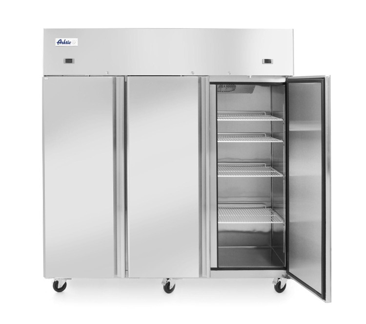 Szafa chłodniczo-mroźnicza 3-drzwiowa 890 + 420 l, Arktic, Profi Line, 230V/1150W, 1800x740x(H)1950mm