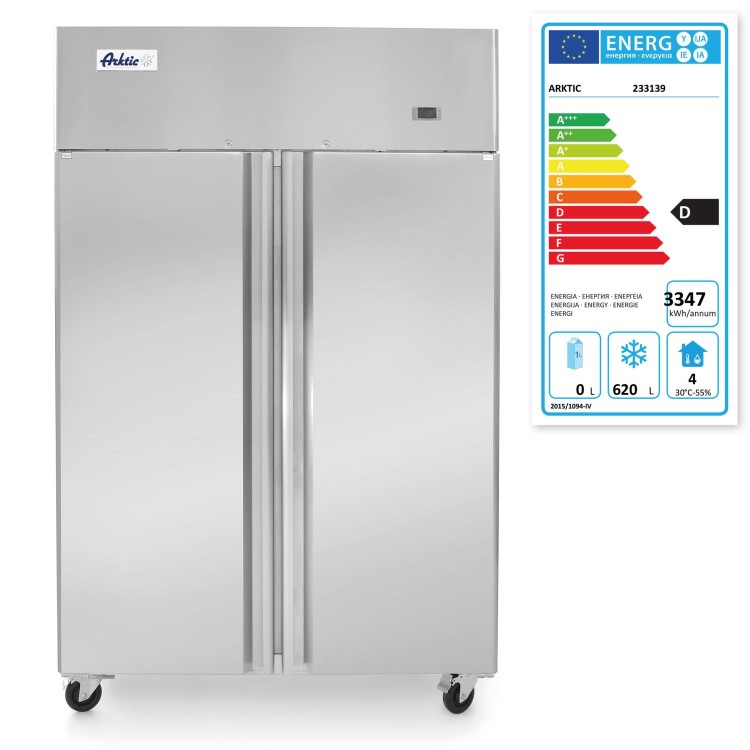 Zamrażarka z 2 drzwiami 900L, Arktic, Profi Line, 230V/750W, 1200x740x(H)1950mm