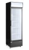 Lodówka barowa z podświetlanym panelem, 1-drzwiowa, Arktic, 254L, czarny, 220-240V/250W, 578x605x(H)1980mm