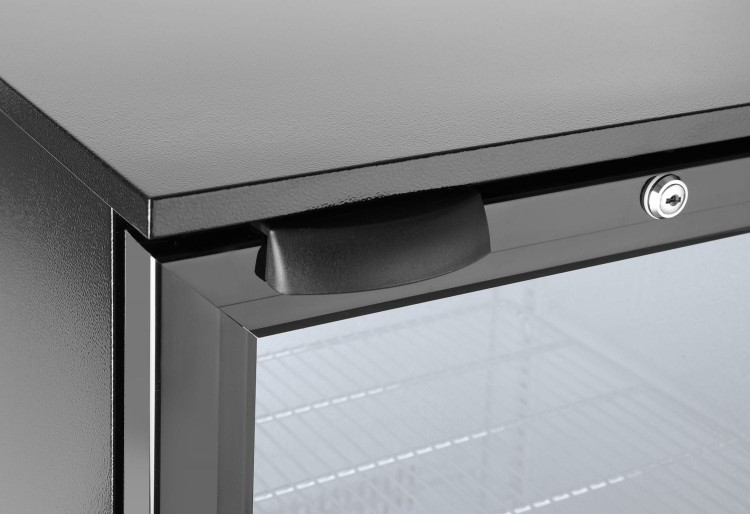 Lodówka barowa 1-drzwiowa, Arktic, 86L, czarny, 220-240V/120W, 500x530x(H)865mm