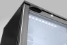 Lodówka barowa 1-drzwiowa, Arktic, 86L, czarny, 220-240V/120W, 500x530x(H)865mm