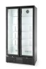 Lodówka barowa 2-drzwiowa, Arktic, 384L, czarny, 220-240V/365W, 900x530x(H)1820mm