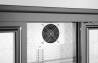 Lodówka barowa z potrójnymi drzwiami suwanymi, Arktic, 254L, czarny, 220-240V/160W, 1350x520x(H)865mm