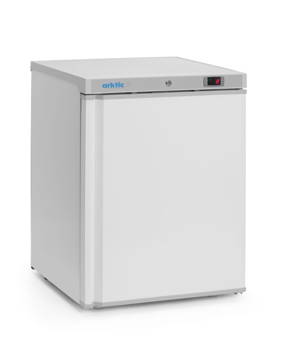 Szafa chłodnicza w obudowie ze stali malowanej na biało Budget Line, Arktic, Budget Line, biały, 230V/124W, 598x623x(H)838mm