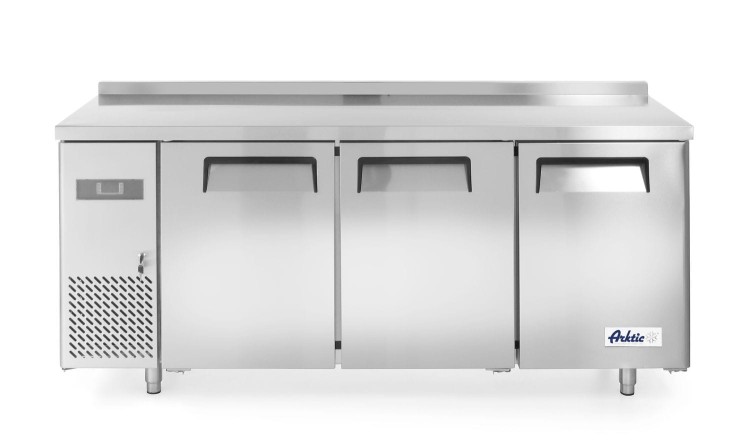 Stół chłodniczy 3-drzwiowy z agregatem bocznym, Arktic, Kitchen Line, 291L, 230V/270W, 1800x600x(H)886mm