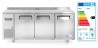 Stół chłodniczy 3-drzwiowy z agregatem bocznym, Arktic, Kitchen Line, 291L, 230V/270W, 1800x600x(H)886mm