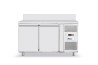 Stół mroźniczy 2-drzwiowy z agregatem bocznym, Arktic, Profi Line, GN 1/1, 280L, 230V/600W, 1360x700x(H)910mm