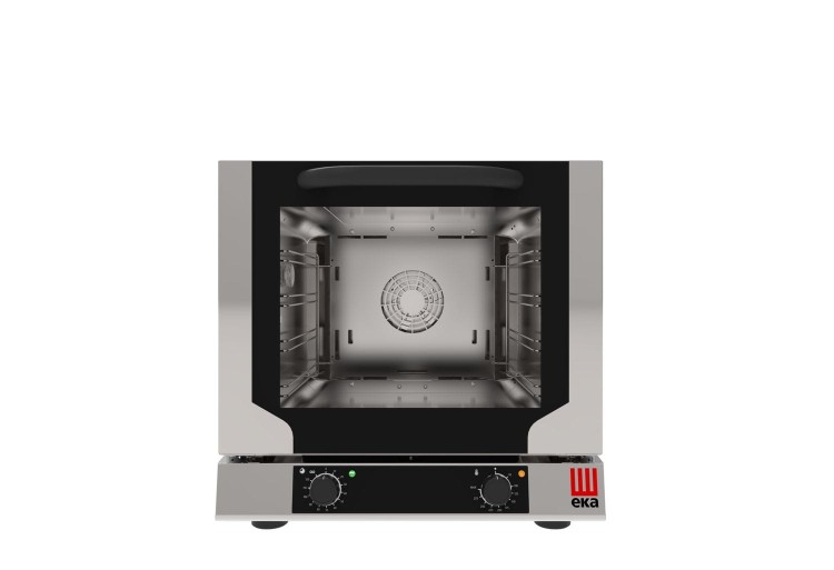 Piec konwekcyjny Evolution Next 4x 429x345 mm, sterowany elektromechanicznie, Tecnoeka, 220-240V/3100W, 590x709x(H)589mm