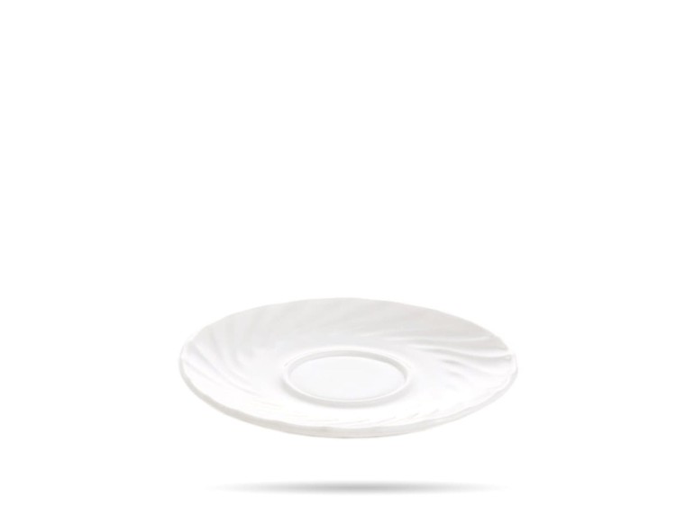 Spodek do filiżanki 14,5 cm biały Trianon LUMINARC