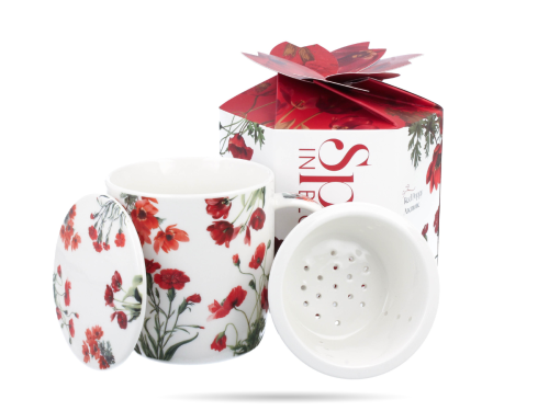porcelanowy kubek z zaparzaczem czerwone kwiaty duo (7).png