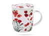 porcelanowy kubek z zaparzaczem czerwone kwiaty duo (5).png
