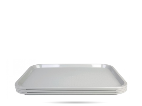 Taca gastronomiczna Fast Food z polipropylenu AmerBox 350x450 mm – Jasnoszara 2