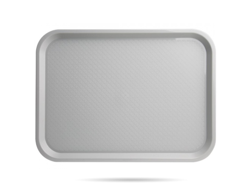 Taca gastronomiczna Fast Food z polipropylenu AmerBox 350x450 mm – Jasnoszara 878804